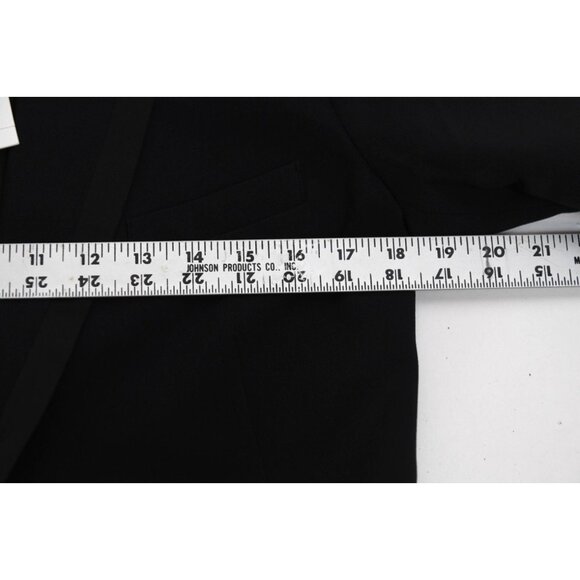 JASON WU Woman's Navy and Black Tuxedo Jacket Blazer Size S NEW - Picture 12 of 15